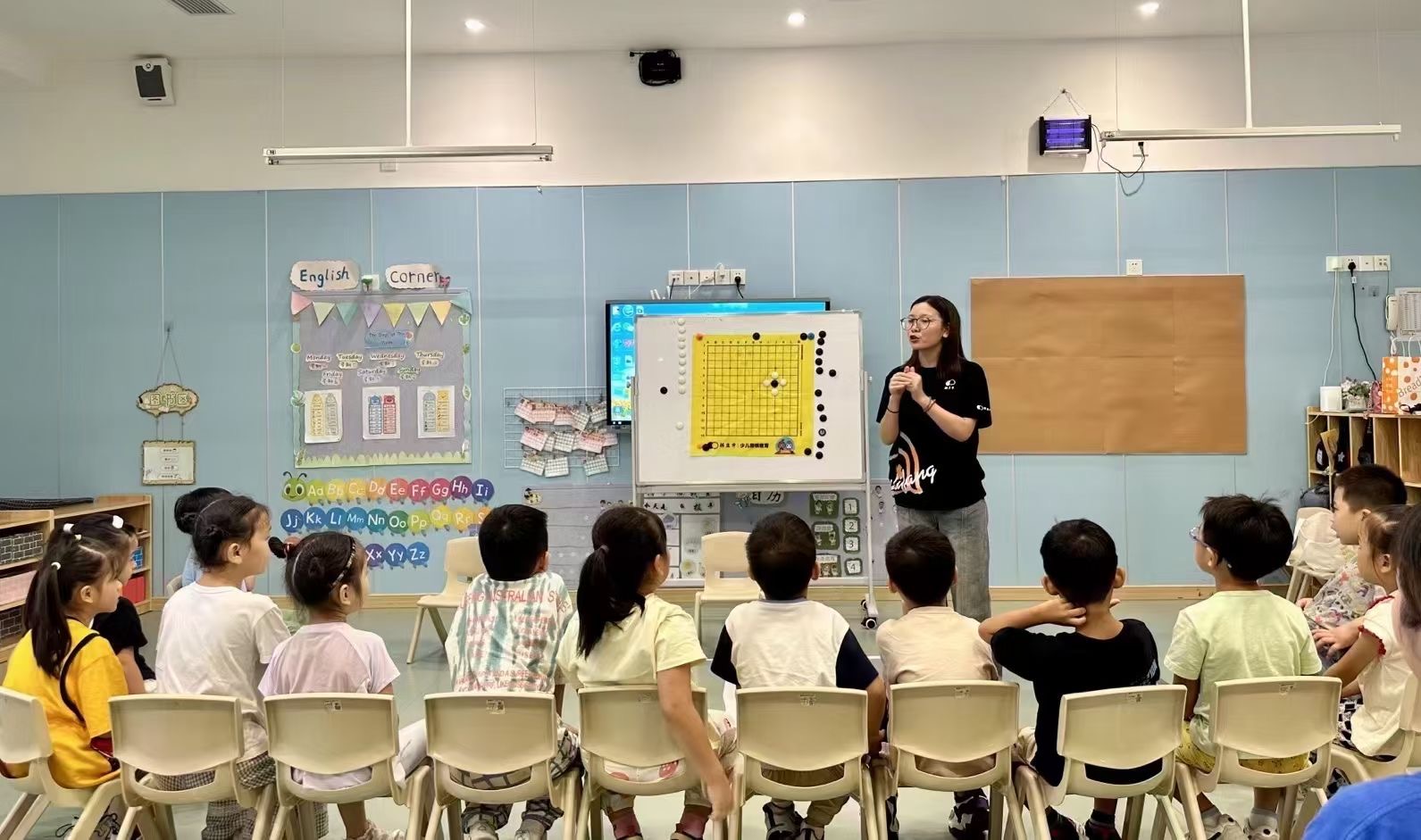 棋立方走进幼儿园课堂，开启智慧教育之旅
